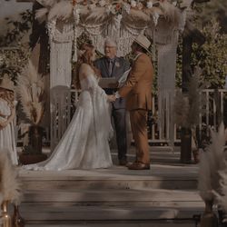 Bohemian Wedding Arch Wreath