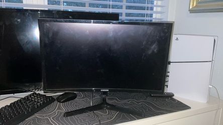 Samsung 24” Curved Monitor – C24F396FHN Gaming/work