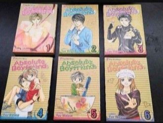 Like New Absolute Boyfriend Shojo Romance English Manga Volumes 1-6