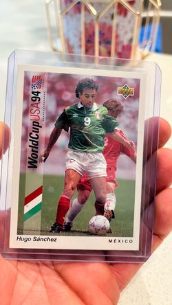 1993 Upper Deck Hugo Sánchez World Cup USA 94 Card