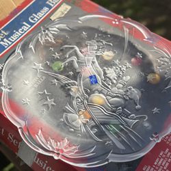 Holiday Glass Tray : Heavy Duty