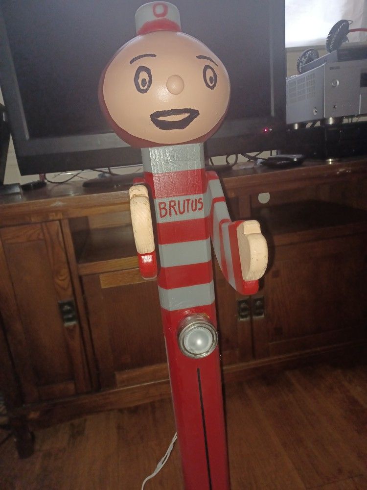Brutus The Buckeye Lamp Homemade It's Bright