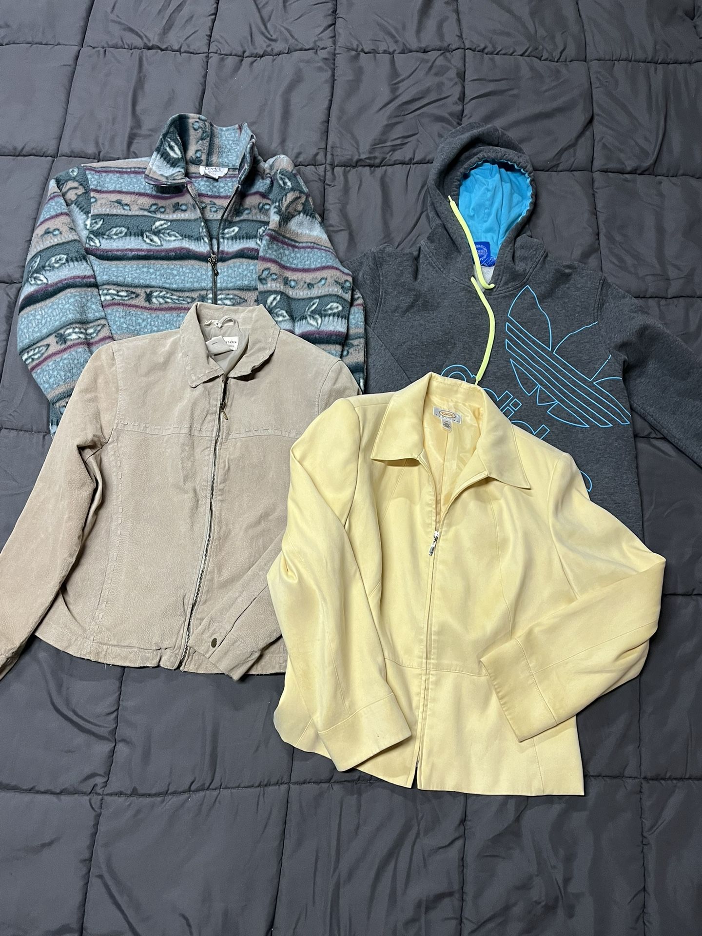 Women Jacket Bundle Size Large - 4 Items