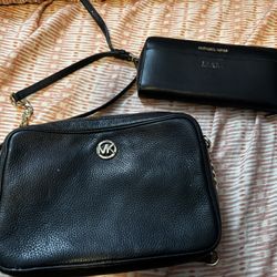 MK Cross Bag And Matching Wallet 