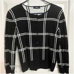 CHAPS Geometric Cardigan 