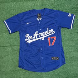 Los Angeles Dodgers Shohei Ohtani New Blue In Game Jersey