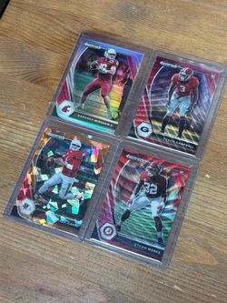 Panini Prizm College Football Cards Lot of 4