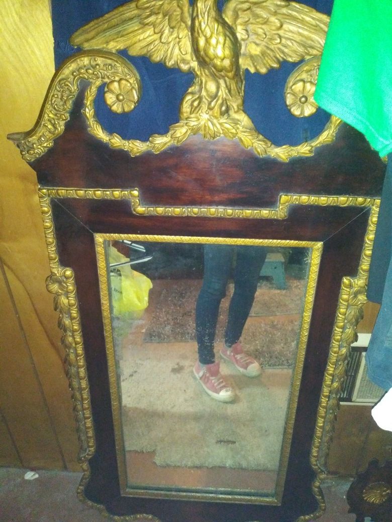 RarePresidential antique mirror