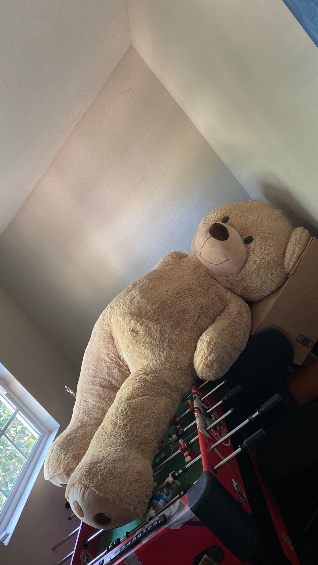 Giant teddy bear