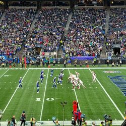 2 Tickets Club206 Row D Seahawks Vs. 49ers Divisional Play Off  - Saturday January 17th