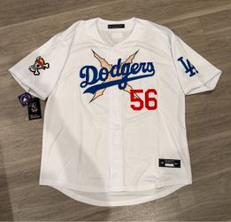 LA Dodgers x One Piece Luffy Jersey