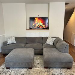 Beautiful couch from Costco Very Clean Pet Free And Smoke Free