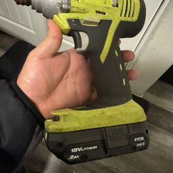 Ryobi Drill With Battery