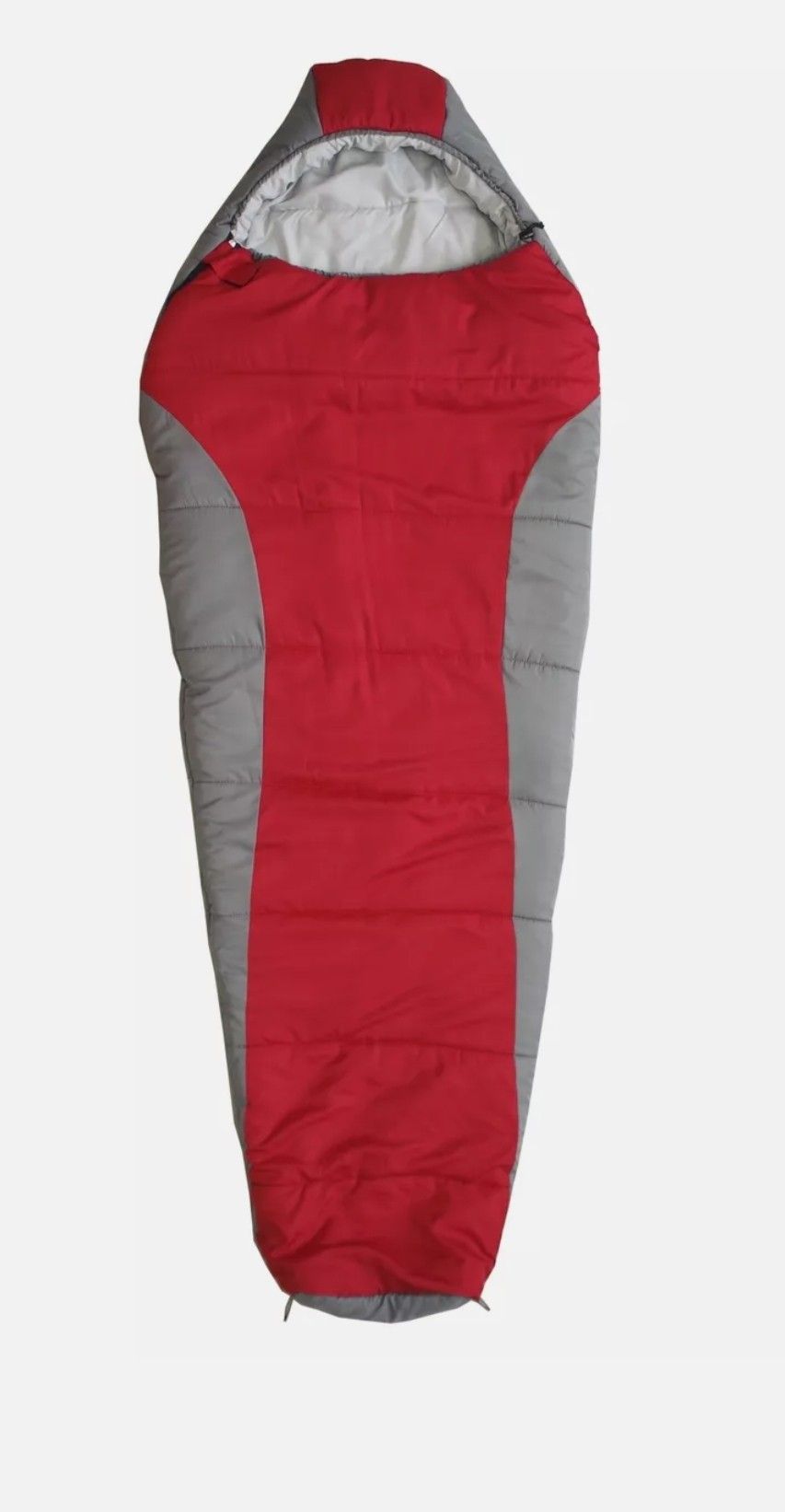 Ozark Trail 10-Degree Cold Weather Mummy Sleeping Bag, Soft Liner, Outdoor Camping, 85"X 33"