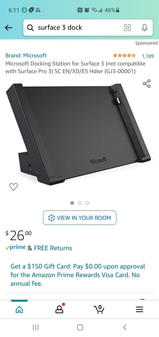 Surface 3 Dock