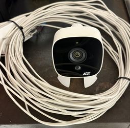 ADT OC845 Wireless Outdoor Security Camera | White Color