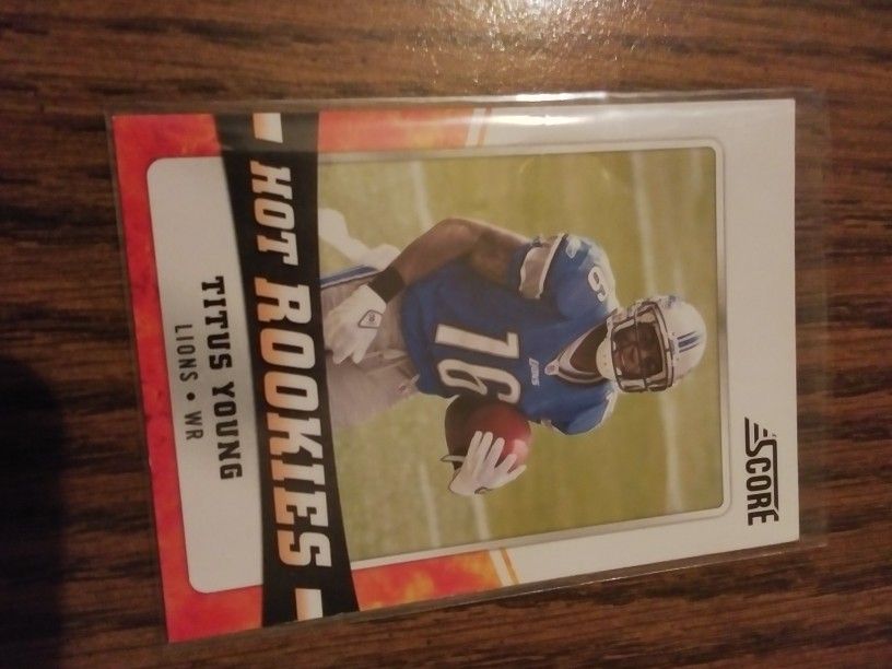 Titus Young Rookie