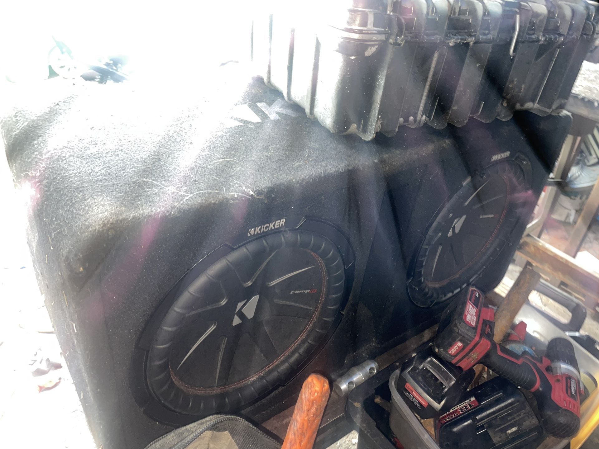 Kicker comp Type R Dual Voice Coils W/ Kicker Box