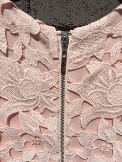 white lace dress sheer Desiree Elegant Lace Corset Dress with Sheer Skirt and Draped Detail L main image 0