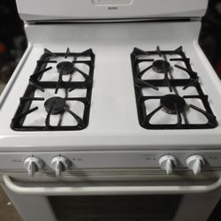 Kenmore White Gas Stove Works Great Clean Inside Out