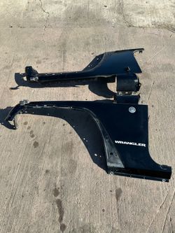 Jeep Wrangler JK Black Fenders OEM 2007 through 2018