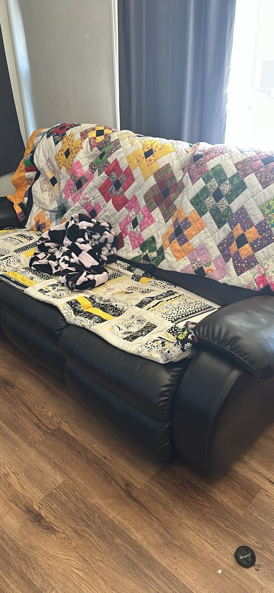 Used Black Couch