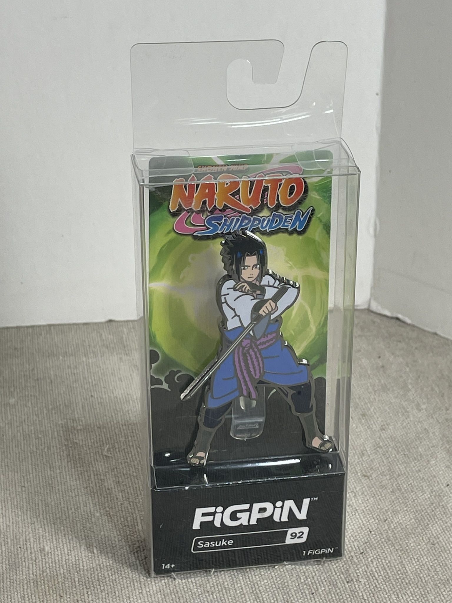 Sasuke 1st edition figpin 92 max boosted