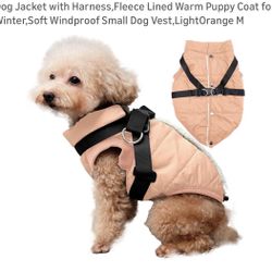 Jacket With Harness For Puppy