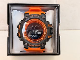 Activa Digital Sport Watch Orange