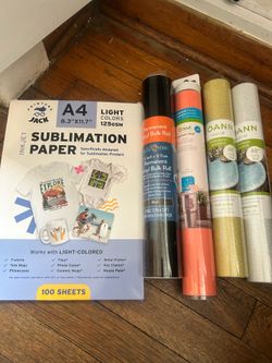 Transfer paper and vinyl