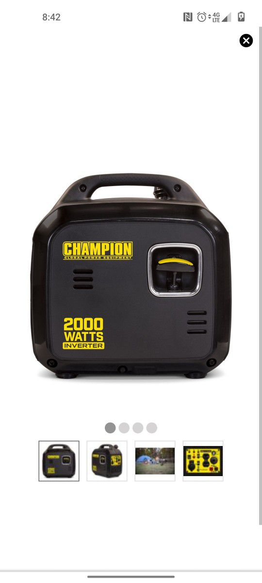 Champion Gas Generator 