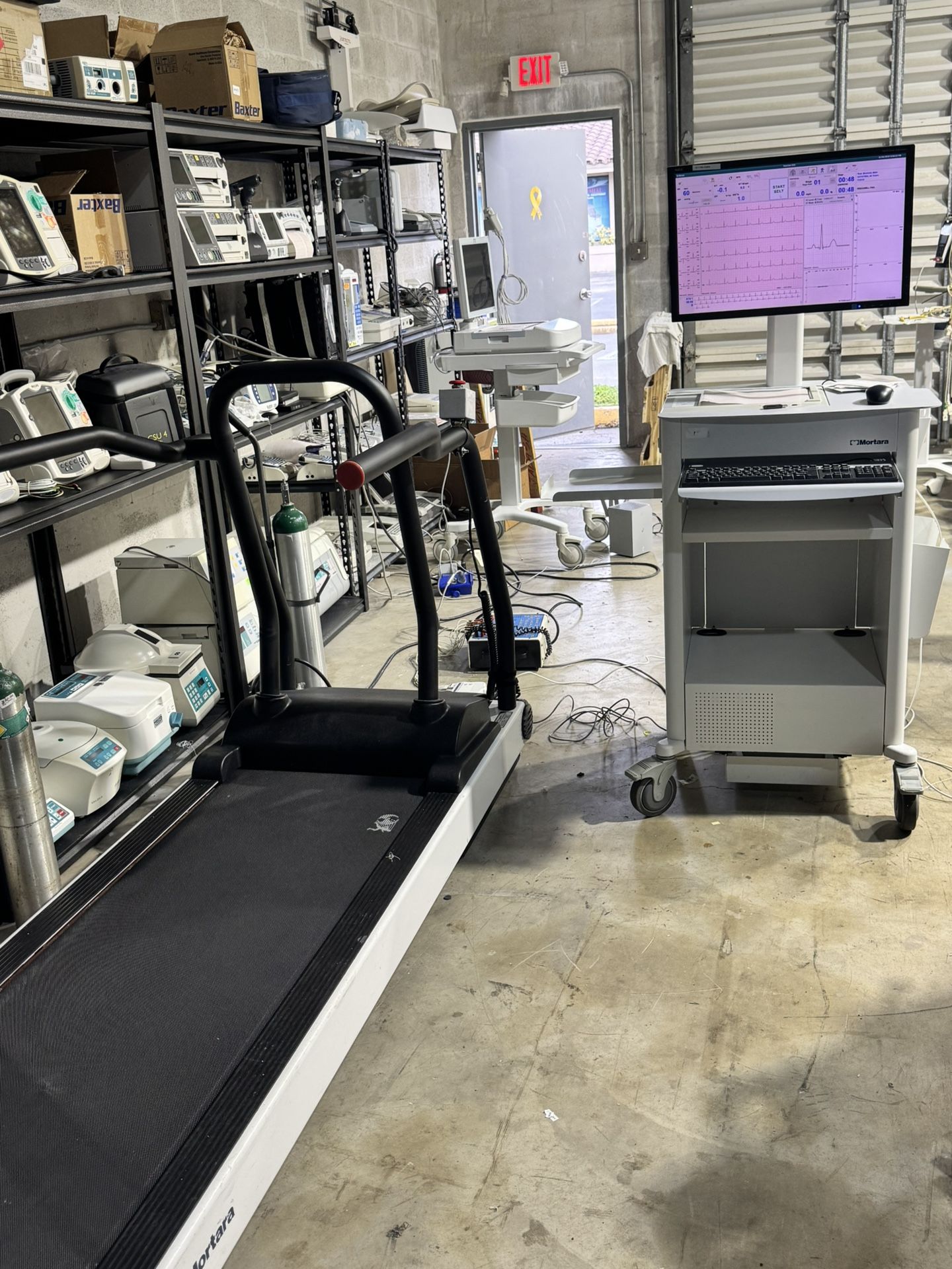 Quinton Mortara Stress Test With Trackmaster Treadmill