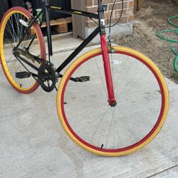 Kent 700c men's thruster fixie cheap bike