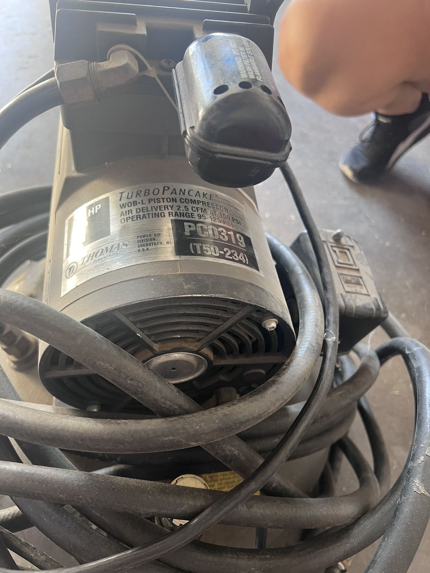 Turbo Pancake Air Compressor