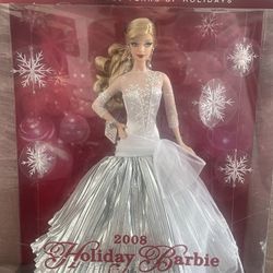 Collectors Edition Holiday Barbie 2008
