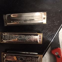 Old Vintage Harmonicas 