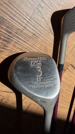 3 PowerBilt TPS Seniors  Wood Golf Club