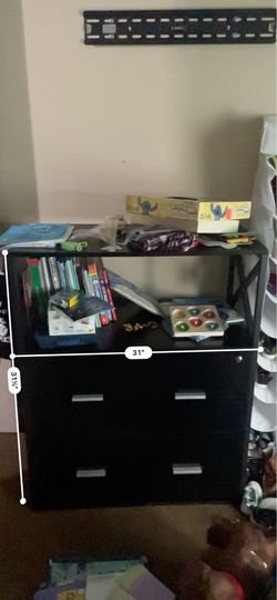 2 drawer cabinet and nook
