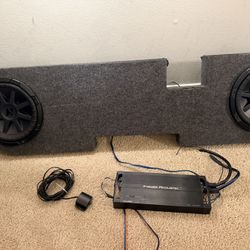 RAM Truck speaker box With amp 