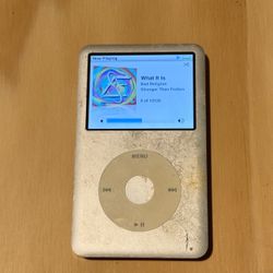 iPod Model:A1238 6thGEN 80GB Silver Tested Great Bat 16-20hrs w/13530Song-Charger