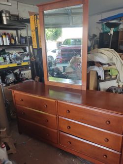 Dresser And Mirror 