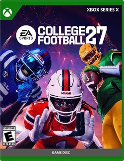 College football 27 - Xbox X - Box and Disk in perfect condition