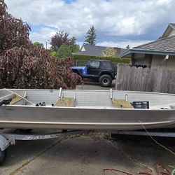 16ft Boat And Motor