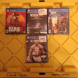 4 Working PS4 Games 