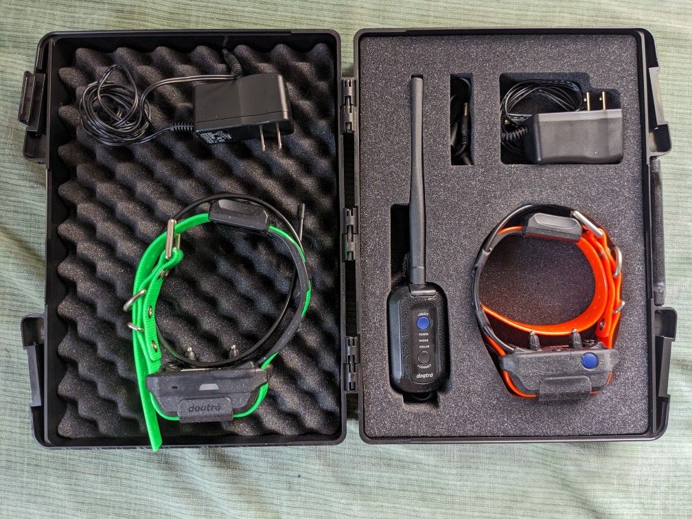2 Dogtra GPS Pathfinder Collars W/Stimulation
