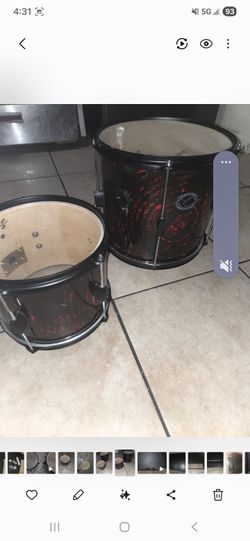 Tambores Para Batería 2 Tambores Música 