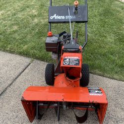 ARIENS-ST524 SNOW BLOWER, PULL START AND ELECTRIC START