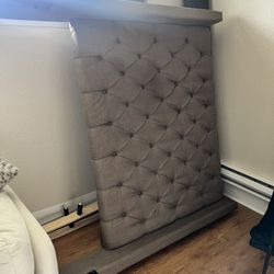 Queen Upholstered Bed 