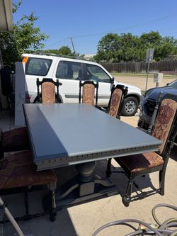 Dining Set Table And 6 Chairs