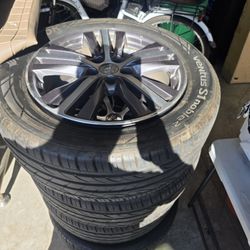 245/55/18 Hankook And Infiniti Rims
